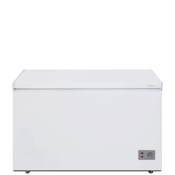 Морозильник БИРЮСА 355KVS 330л (ларь, глухая крышка) белый