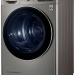 Сушильная машина LG DC90V5V9S, платиновое серебро,конденсационная, с тепловым насосом, загрузка 9кг