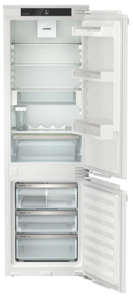Встраиваемый холодильник Liebherr ICNe 5133, белый, 249 л, нижняя морозильная камера, разморозка - No Frost, дисплей, 55.9 см x 177 см x 54.6 см