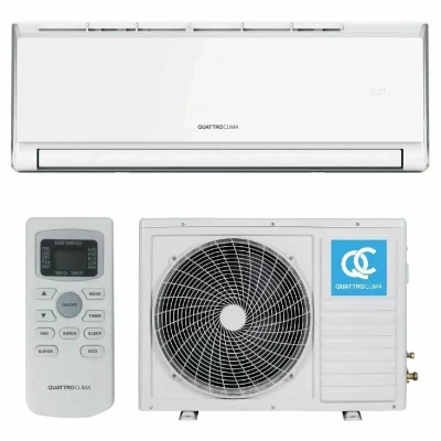 Кондиционер QuattroClima Vento QV-VN09WD/QN-VN09WD, 27 м², автоперезапуск, самодиагностика, самоочистка внутреннего блока