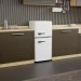 Холодильник HARPER HRF-T120M WHITE двухкамерный, 118 л, A+, белый