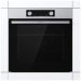 Электрический духовой шкаф Gorenje BO6735E02XK, серебристый, 11 режимов, очистка паром AquaClean, механическое управление