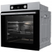 Электрический духовой шкаф Gorenje BO6735E02XK, серебристый, 11 режимов, очистка паром AquaClean, механическое управление