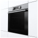 Электрический духовой шкаф Gorenje BO6735E02XK, серебристый, 11 режимов, очистка паром AquaClean, механическое управление