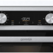 Электрический духовой шкаф Gorenje BO6735E02XK, серебристый, 11 режимов, очистка паром AquaClean, механическое управление
