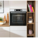 Электрический духовой шкаф Gorenje BO6735E02XK, серебристый, 11 режимов, очистка паром AquaClean, механическое управление