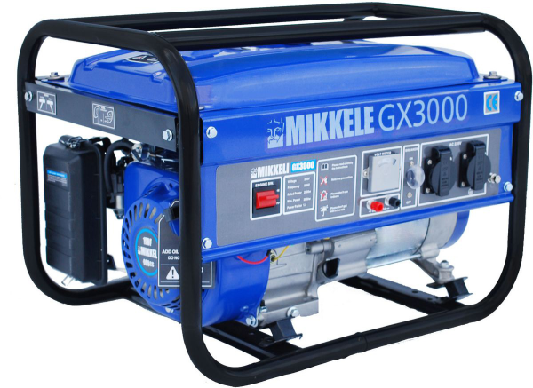 Бензиновый генератор Mikkeli GX3000