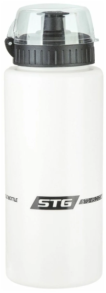 Фляга STG DC-BT-54, 600 мл, белая/черная