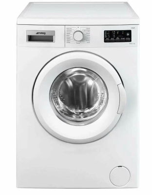 Стиральная машина Smeg LBW60IT, белая, 6 кг, 15 программ, электронное управление, с дисплеем, 1000 об/мин