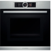 Электрический духовой шкаф Bosch HMG636RS1, серебристый