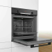 Электрический духовой шкаф Bosch HBA513BB1, чёрный, 71 л, очистка традиционная, Serie 4, 7 режимов 