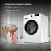 Стиральная машина Hyundai WME6008, с фронтальной загрузкой, с паром, 6кг
