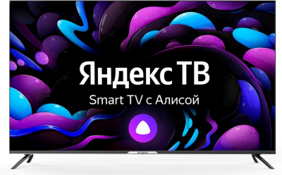 55" Телевизор Hyundai H-LED55BU7003, 4K Ultra HD, черный, SMART TV, Яндекс.ТВ