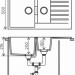 Кухонная мойка Tolero Loft TL-860 (черный)
