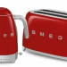 Чайник Smeg KLF04RDEU RED металлический корпус, 1.7л, 2400Вт