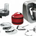 Кухонная машина Bosch MUM59N26DE, 1000 Вт, планетарное смешивание, чаша 3.9 л, терки