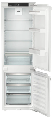 Встраиваемый холодильник Liebherr ICe 5103, белый, 262 л, нижняя морозильная камера, разморозка - ручное, дисплей, 55.9 см x 177 см x 54.6 см