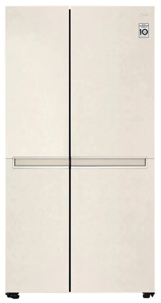 Холодильник LG GC-B257JEYV, бежевый