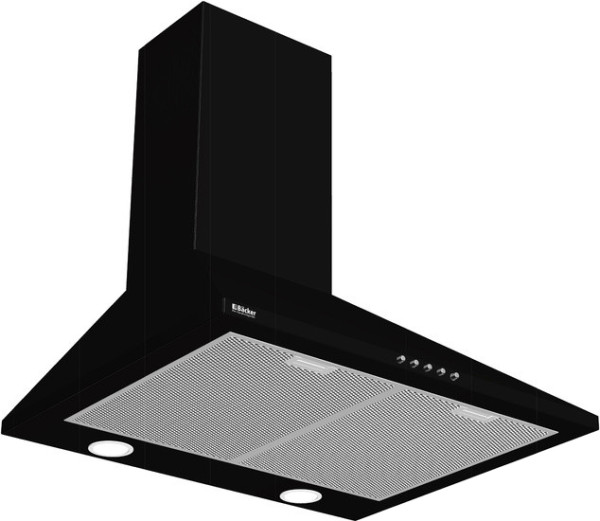 Купольная вытяжка Backer KH-60A-F1 Shiny Black, черный