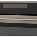 Электрический духовой шкаф Midea MO92170CGB, черный/нержавеющая сталь, 72 л, переключатели сенсорные, 12 программ 