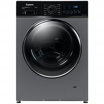 Стиральная машина БИРЮСА WM-SL610/15 S Хромированный металлик