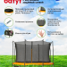 Батут с внутренней защитной сеткой Bradex SF 0716, 427см 14Ft