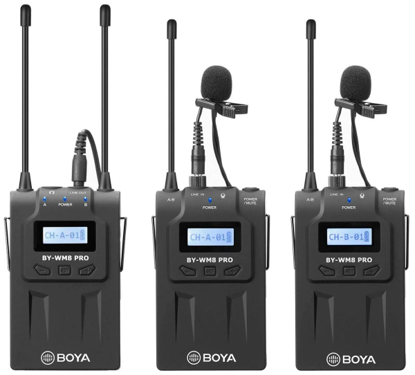 Микрофон BOYA BY-WM8 Pro-K2