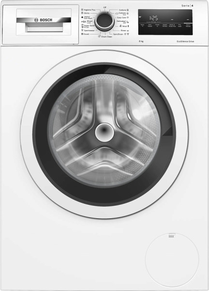 Стиральная машина Bosch WAN24200ME Serie 4, белый, 8 кг, 1200 об/мин, 15 программ, инверторная