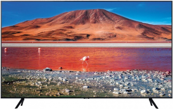 43" Телевизор Samsung UE43TU7002U LED, HDR (2020), черный