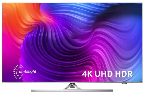 58" Телевизор Philips 58PUS8506 HDR, LED (2021), серебристый
