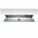 Встраиваемая посудомоечная машина BOSCH SMV4HTX28E, Serie 4, 6 программ, полноразмерная, количество комплектов 12,