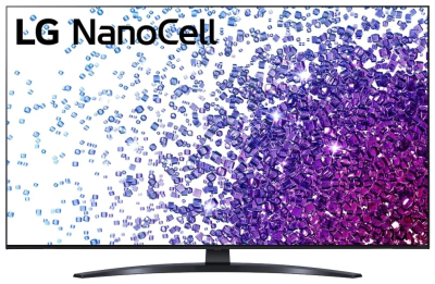 43" Телевизор LG 43NANO766QA.ARUB 2021 NanoCell, HDR, черный, 4K Ultra HD, SMART TV