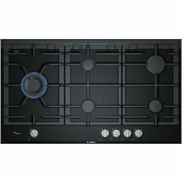 Варочная поверхность газовая Bosch PRS9A6D70M, черный