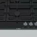 Варочная поверхность газовая Bosch PRS9A6D70M, черный
