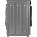 Стиральная машина Бирюса WM-SC1214/15 S, хромированный металлик, 12 кг, 1400 об/мин, инверторная, с паром, 14 программ