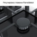 Газовая варочная панель Bosch PPP6A2M90, конфорок - 4 шт, решетки - чугун, панель - закаленное стекло, электроподжиг, газ-контроль, белый 