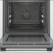 Электрический духовой шкаф Bosch HBG536HS0R, нержавеющая сталь, Serie 6, EcoClean, утапливаемые переключатели, 7режимов, телескопические направляющие