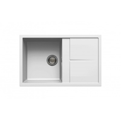 Кухонная мойка Elleci Unico 300 Bianco Titano 68