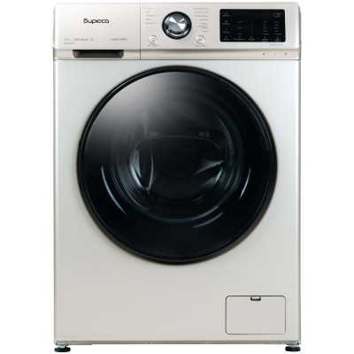 Стиральная машина БИРЮСА WM-SL1014/15 B Золотой, 10 кг, 1400 об/мин, 14 программ, инверторная, с паром