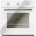 Духовой шкаф Darina 1U BDE111 707 W, белый, 50 л, эмаль легкой очистки, традиционная очистка, переключатели поворотные, 9 программ