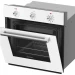 Духовой шкаф Darina 1U BDE111 707 W, белый, 50 л, эмаль легкой очистки, традиционная очистка, переключатели поворотные, 9 программ
