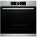Электрический духовой шкаф Bosch HBG635BS1, Serie 8, нержавеющая сталь, EcoClean, 13 режимов, переключатель Control Ring