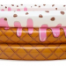 Детский бассейн Bestway Sundae Funday Kiddie Pool 51144 (006175), 160х38 см белый/розовый/оранжевый