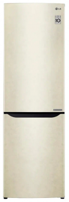 Холодильник LG GA-B419SEJL 302л бежевый