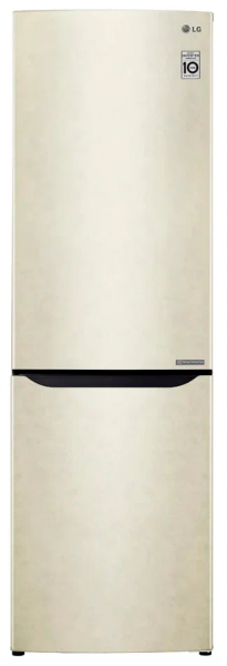 Холодильник LG GA-B419SEJL 302л бежевый