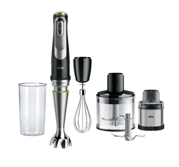 Погружной блендер Braun MQ 9138XI, черный/металлик