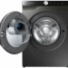 Стиральная машина с сушкой Samsung WD80T554CBX/LD, нержавеющая сталь, 8кг, 1400об/мин, с паром, инверторная