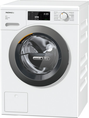 Стиральная машина с сушкой Miele WTD160WCS, 8/5 кг, 1500 об/мин, инверторная, 7 программ, автовзвешивание