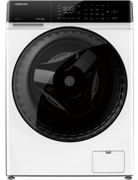 Стиральная машина HIBERG i-DDQ9-10714 W с сушкой
