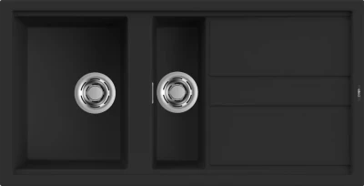 Кухонная мойка Elleci Best 475 Black K86